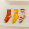 Bunny Sock Pack - Red/Yellow/Pistachio
