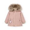 Mini A Ture - 2-piece Winter Coat Wally Fur + Walentex Dungarees