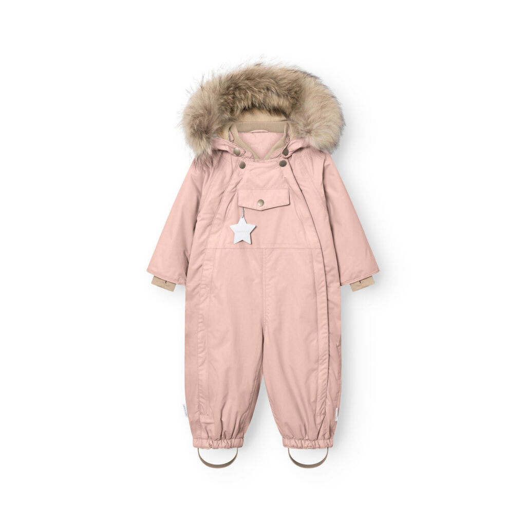 Wisti Fur Snowsuit — Rose