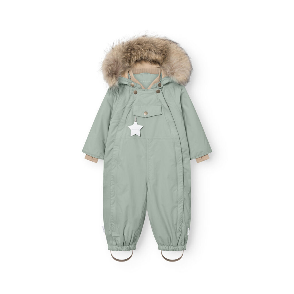 Wisti Fur Snowsuit — Green