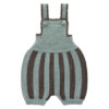 Misha & Puff Baby Circus Stripe Romper Onsen Blue