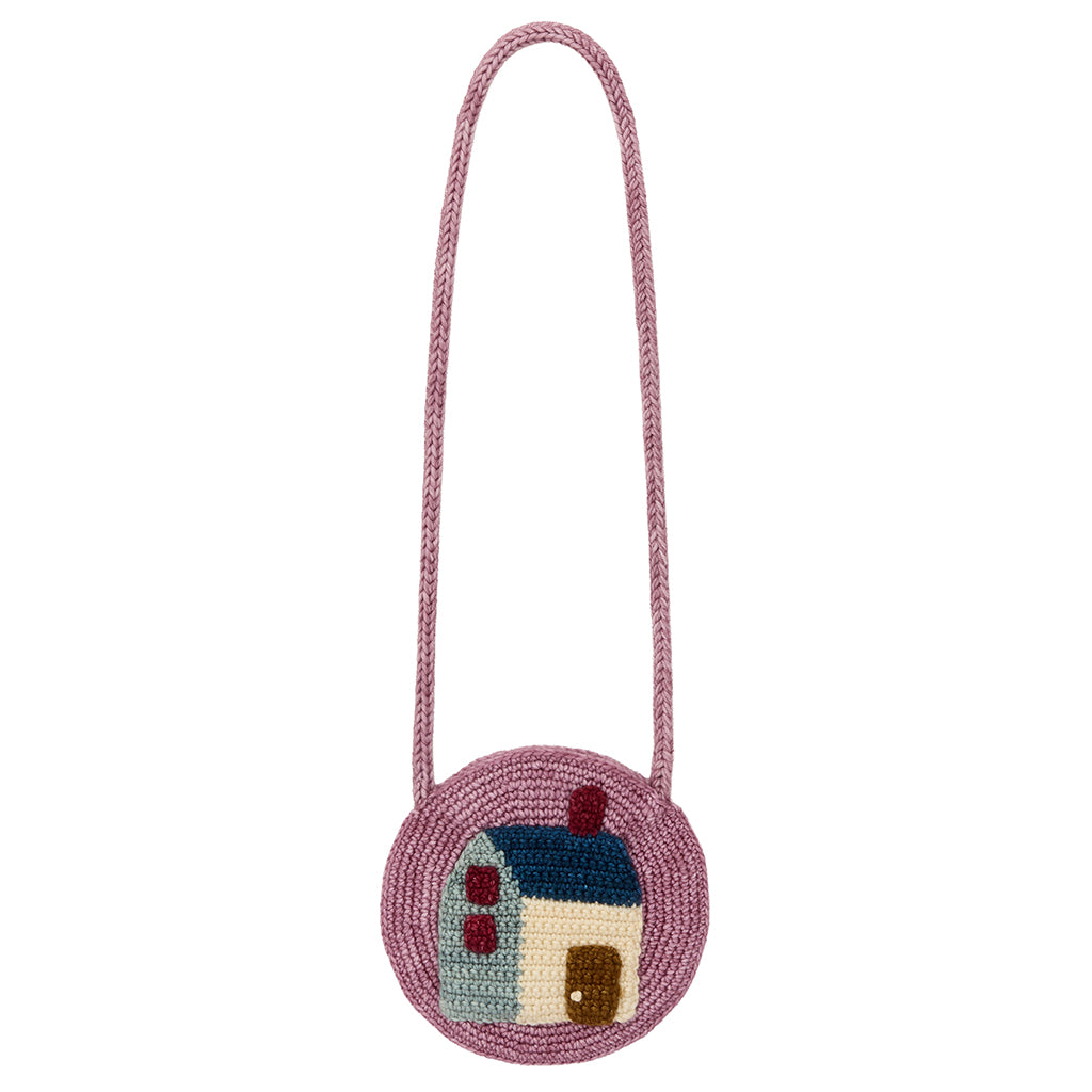 Child Home Circle Bag Antique Rose Pink