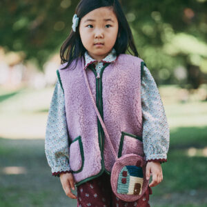 Misha & Puff Child Home Circle Bag Antique Rose Pink