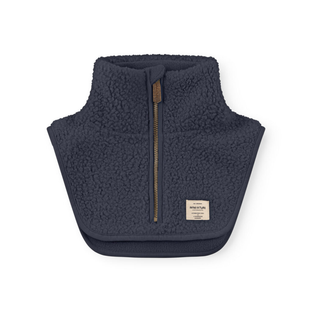 Akton Fleece Zip Neck Warmer — Navy