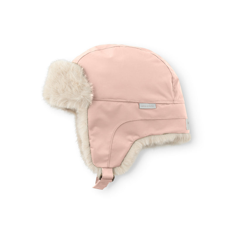 Crister Teddy Lined Winter Hat — Pale Pink