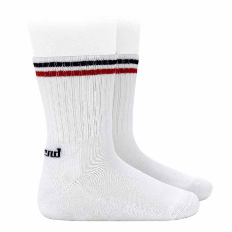 Sport Socks 4 Horizontal Stripes