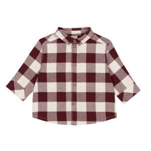 Petit Bateau - Baby's checked flannel shirt