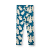 Dancing Ghosts Gala Leggings in Seawind