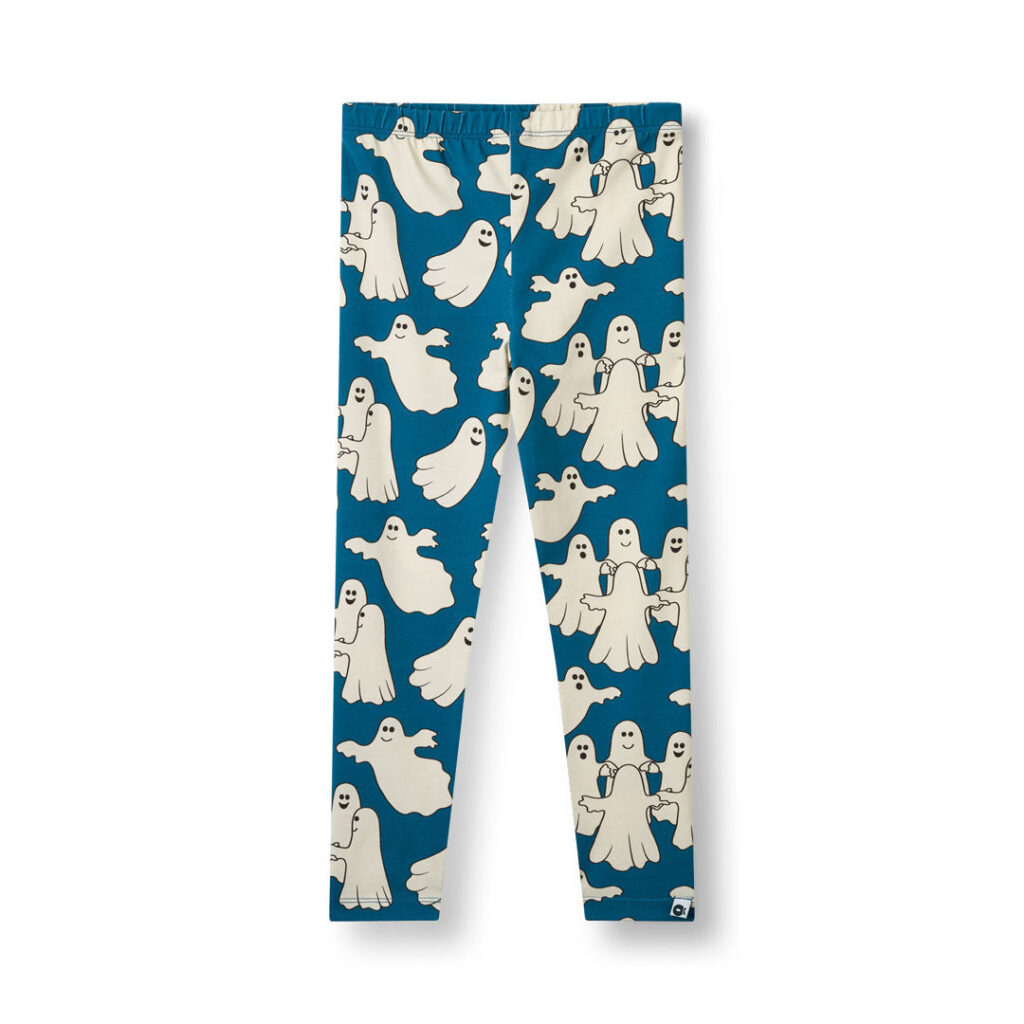 Dancing Ghosts Gala Leggings in Seawind