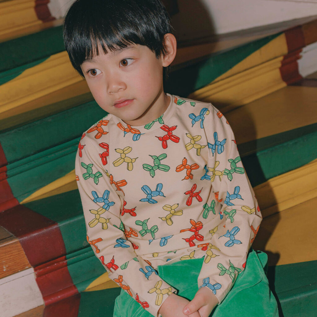 Gala Long Sleeve Shirt with Balloon Animals