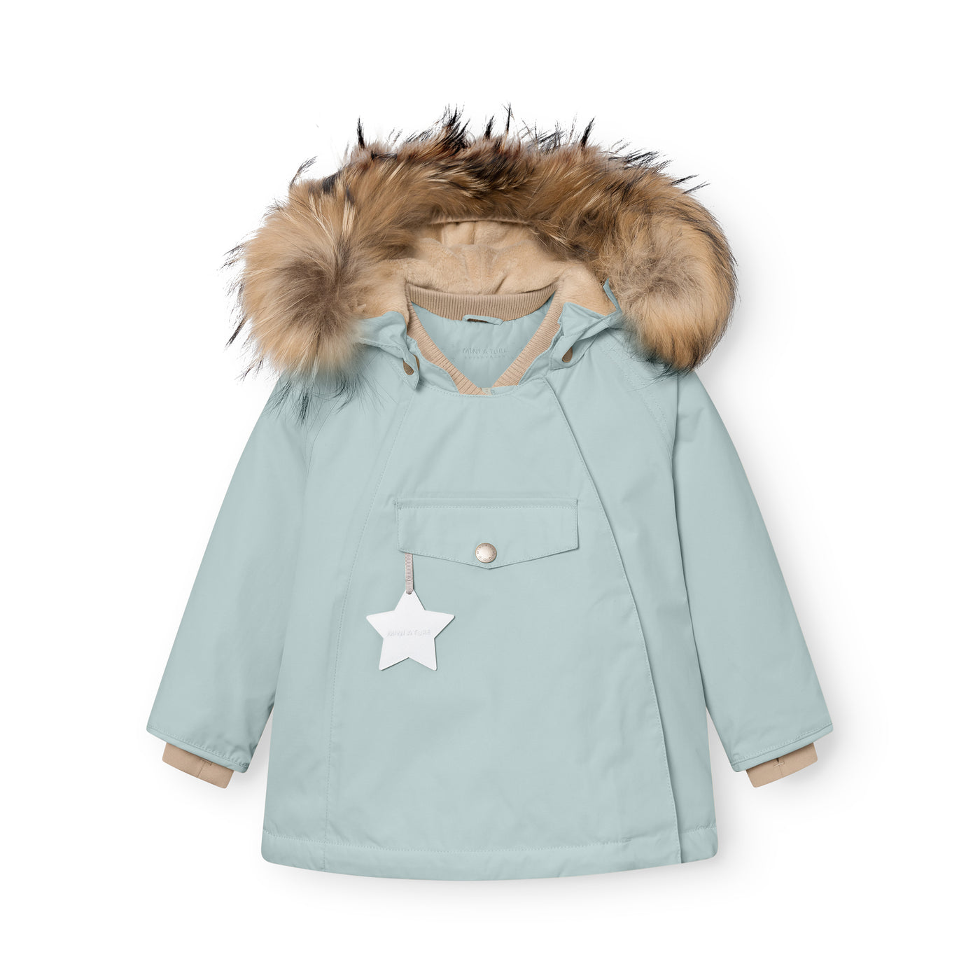 Mini A Ture - Fur Wang Fleece Lined Winter Coat