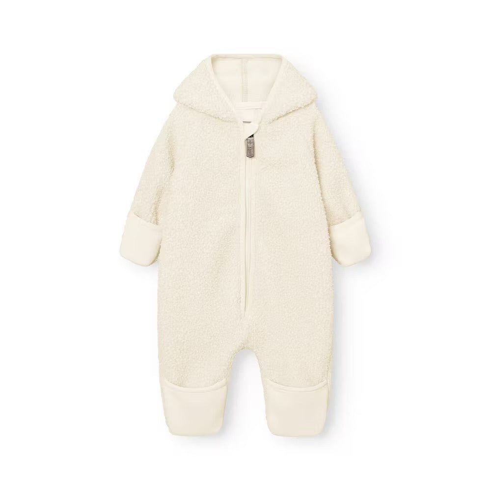 Matadel Teddyfleece Jumpsuit — White