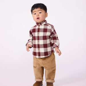 Petit Bateau - Baby's checked flannel shirt