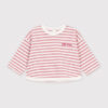 Petit Bateau - Baby long-sleeved striped cotton T-shirt